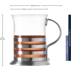 Teegläser BALANCE 220 ml 2er-Set