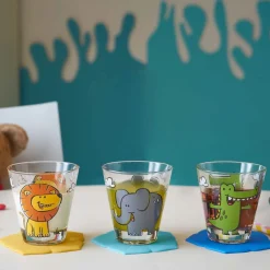 Trinkglas BAMBINI 215 ml Elefant 6er-Set