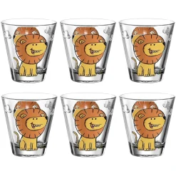 Trinkglas BAMBINI 215 ml Löwe 6er-Set