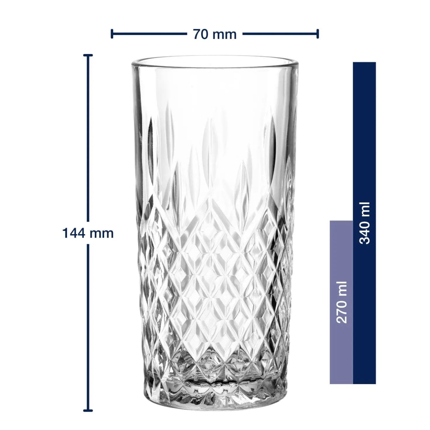 Trinkglas LIMITED EDITION 340 ml 6er-Set