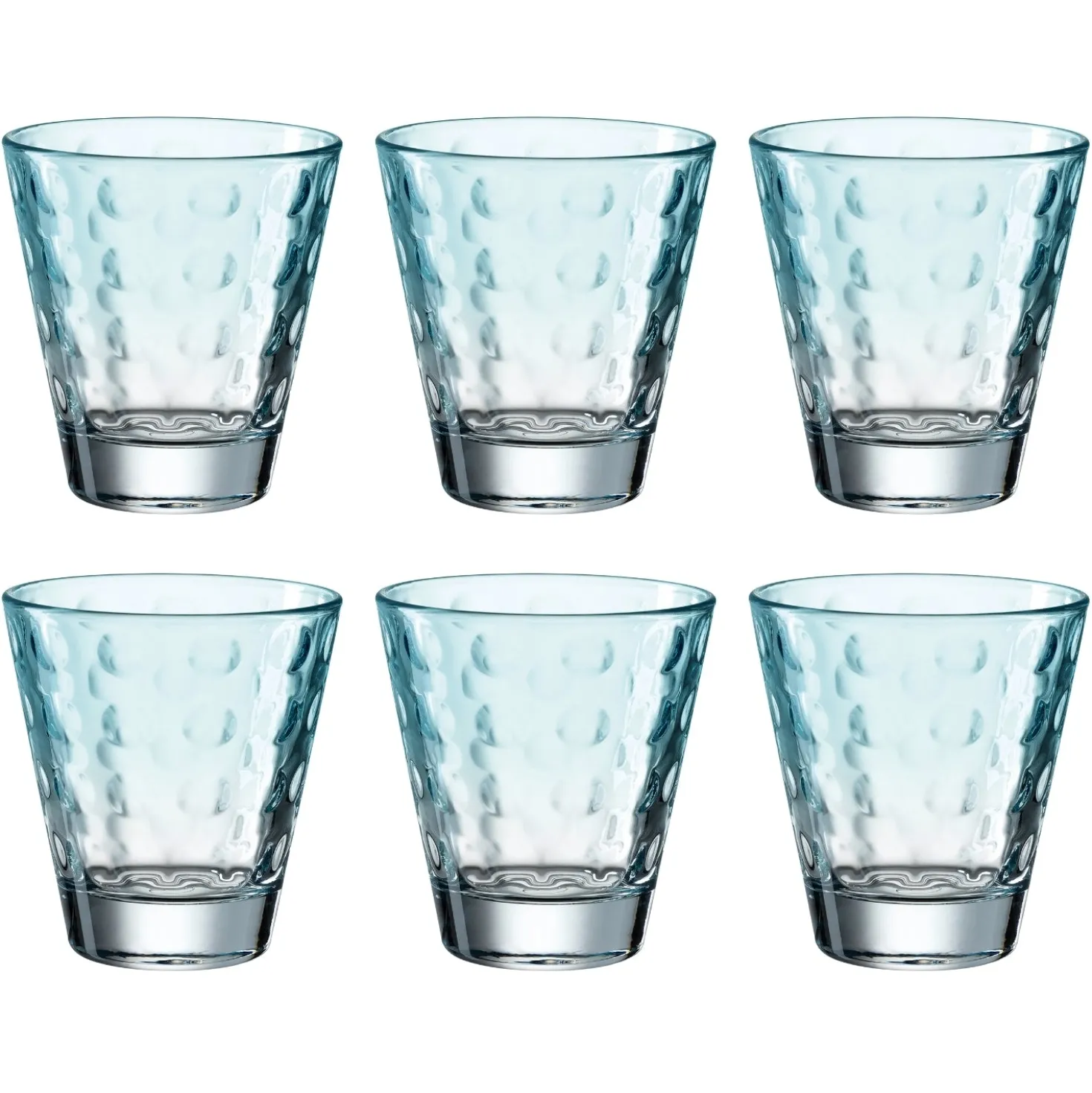 Trinkglas OPTIC 215 ml mint 6er-Set