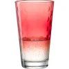 Trinkglas OPTIC 540 ml rot 4er Set