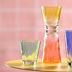Trinkglas TWIST 215 ml gelb 4er-Set