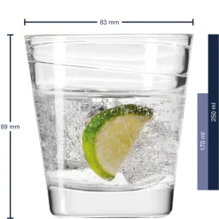 Trinkglas VARIO 250 ml 6er-Set