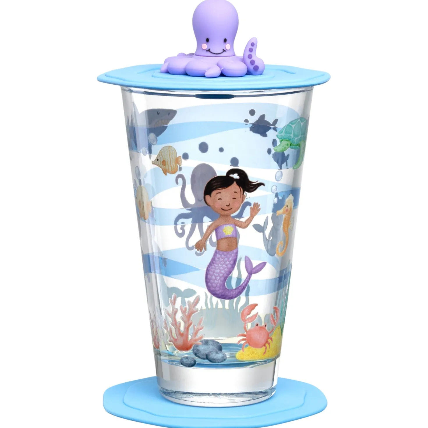 Trinkset BAMBINI AVVENTURA 3-teilig 300 ml Meer