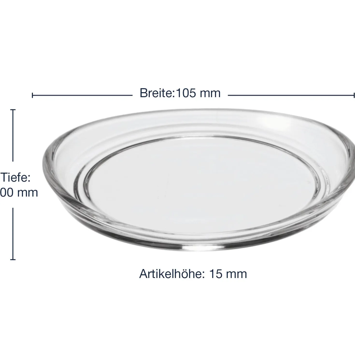 Untersetzer LOOP 11 cm 6er-Set