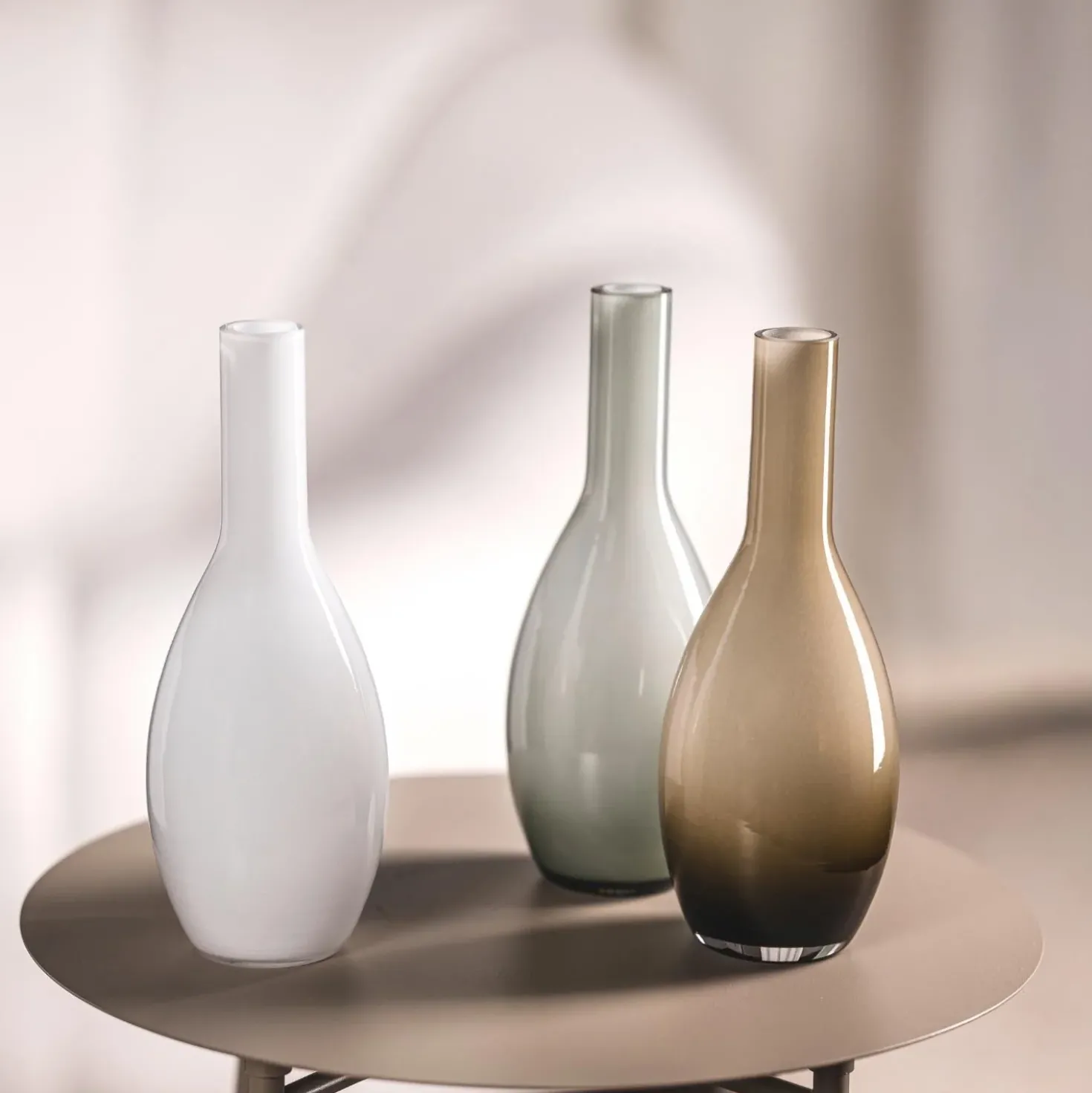 Vase BEAUTY 18 cm braun