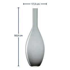 Vase BEAUTY 50 cm grau