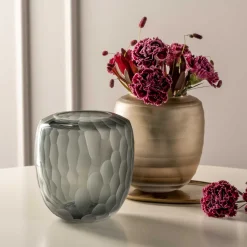 Vase BELLAGIO 18 cm anthrazit