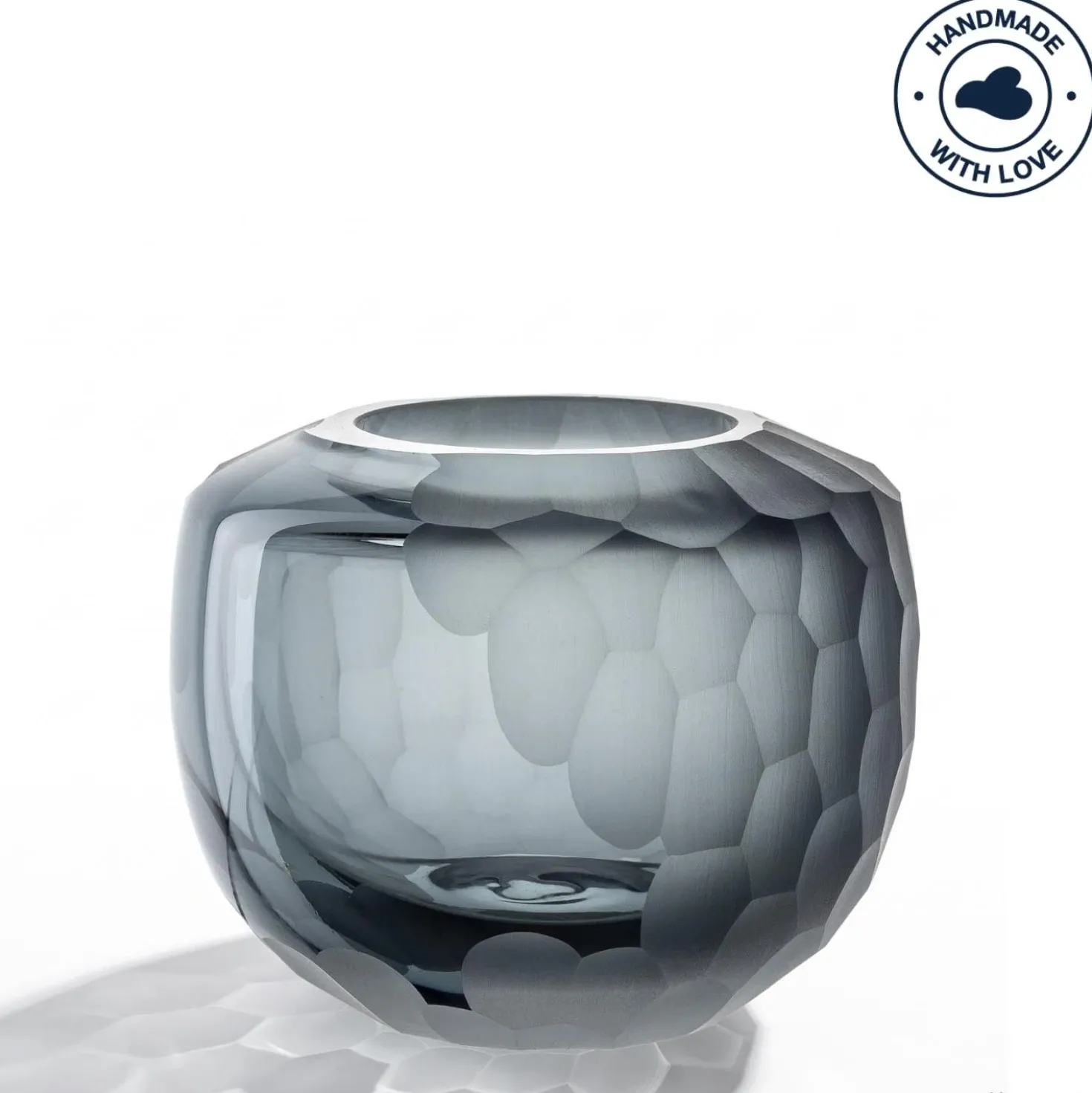 Vase BELLAGIO 9 cm anthrazit