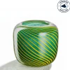 Vase FILO COLORI 10 cm grün