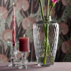 Vase GIULIA 38 cm grau
