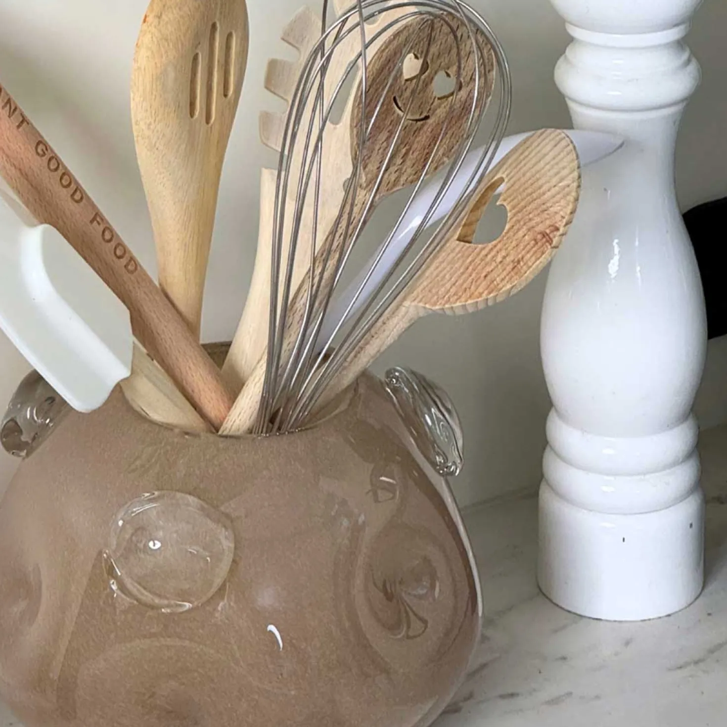 Vase HAZEL 16 cm beige