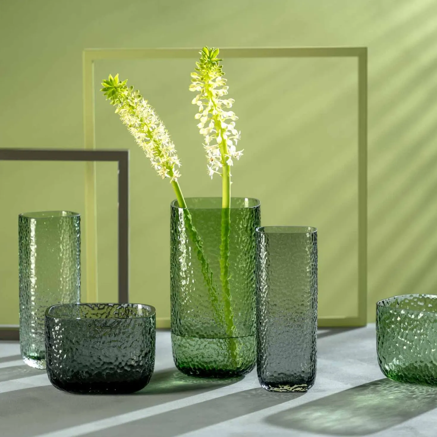 Vase MARTELLO 13 cm grau
