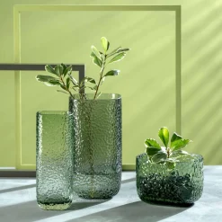 Vase MARTELLO 29 cm grau