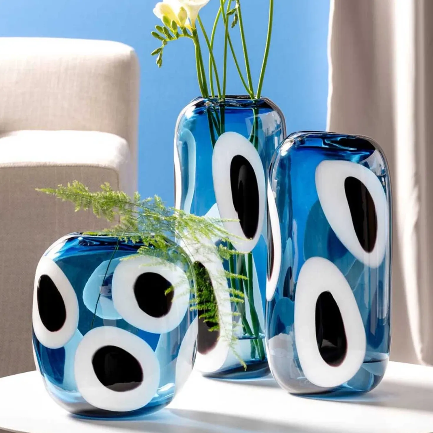 Vase OCCHI BLU 33 cm