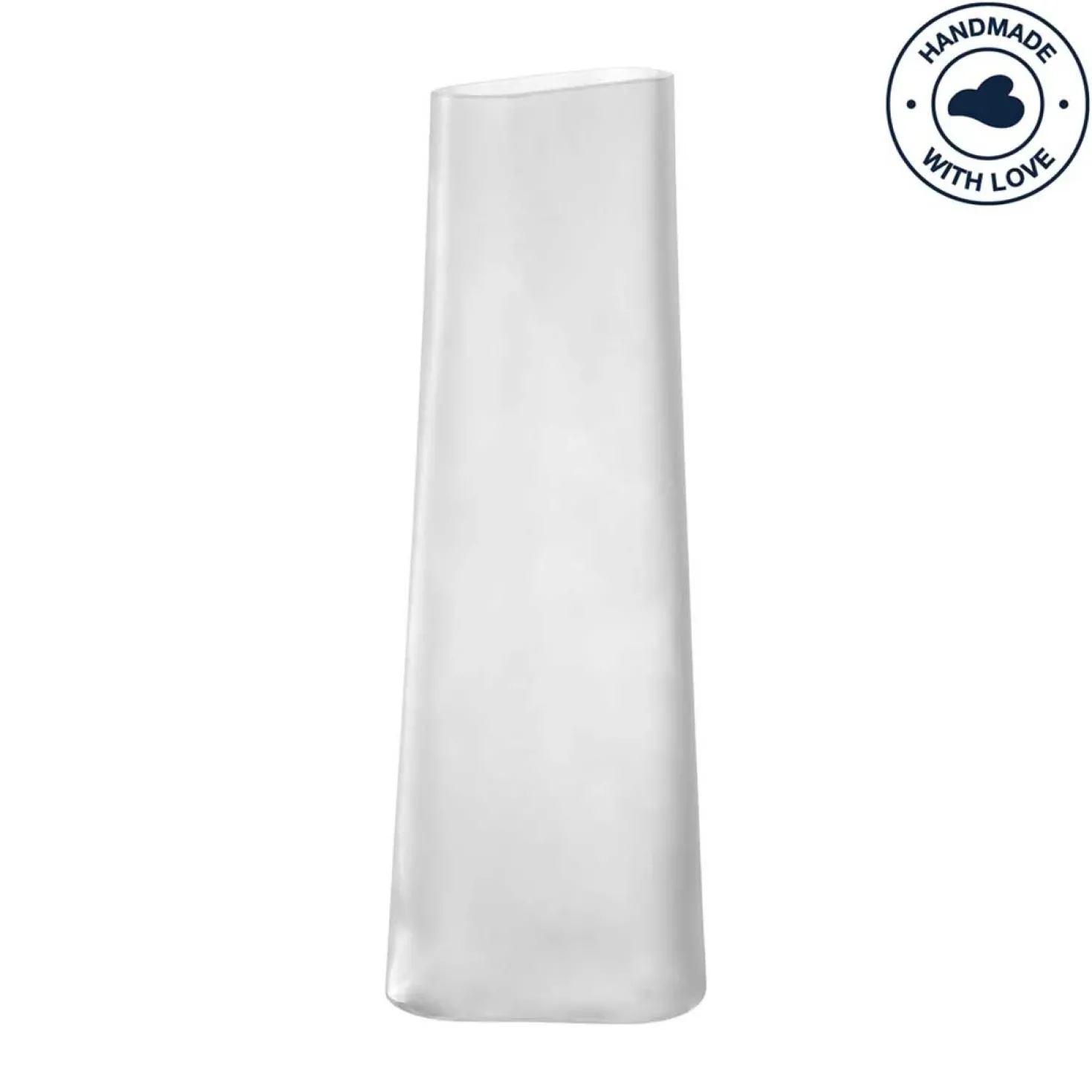 Vase TURNO 42 cm satiniert