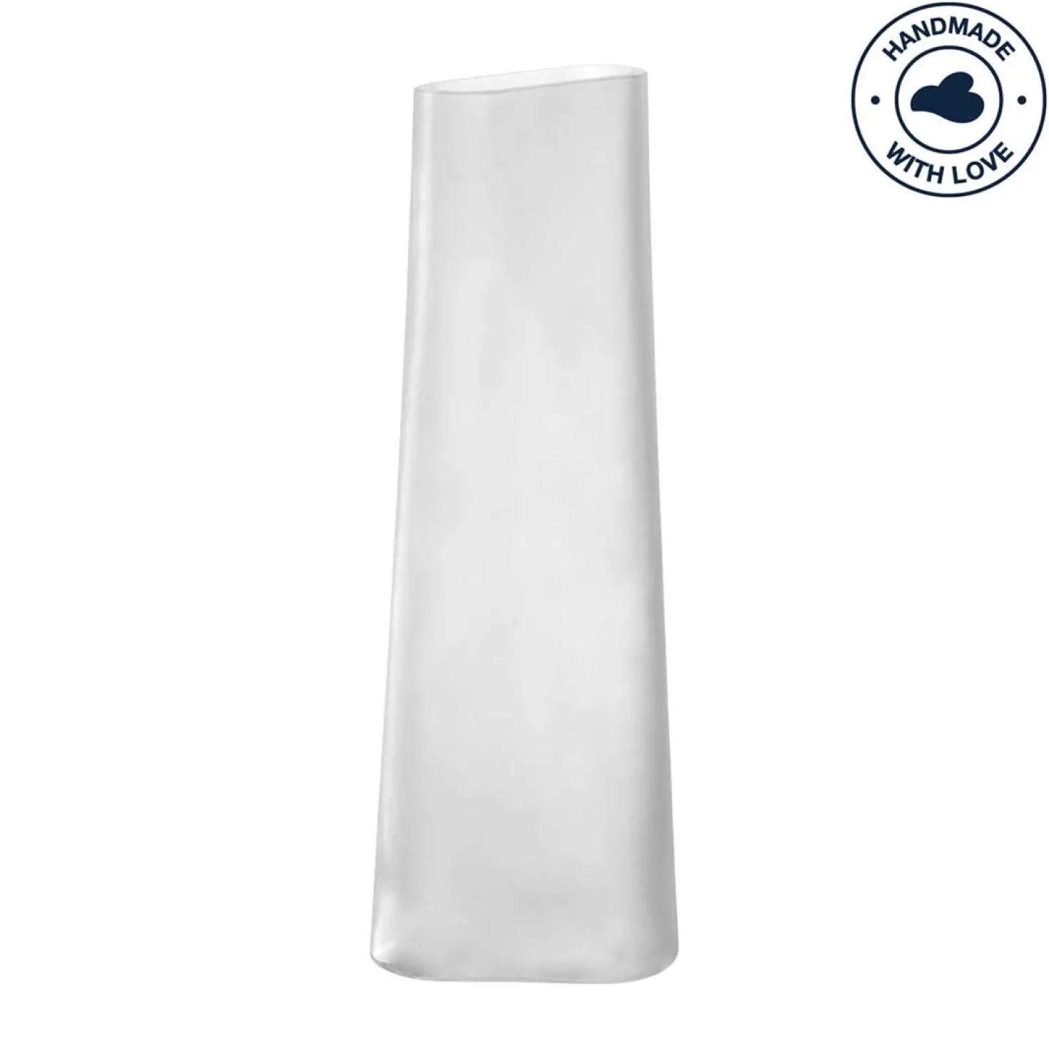 Vase TURNO 42 cm satiniert