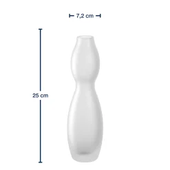 Vase VIVACE 25 cm satiniert