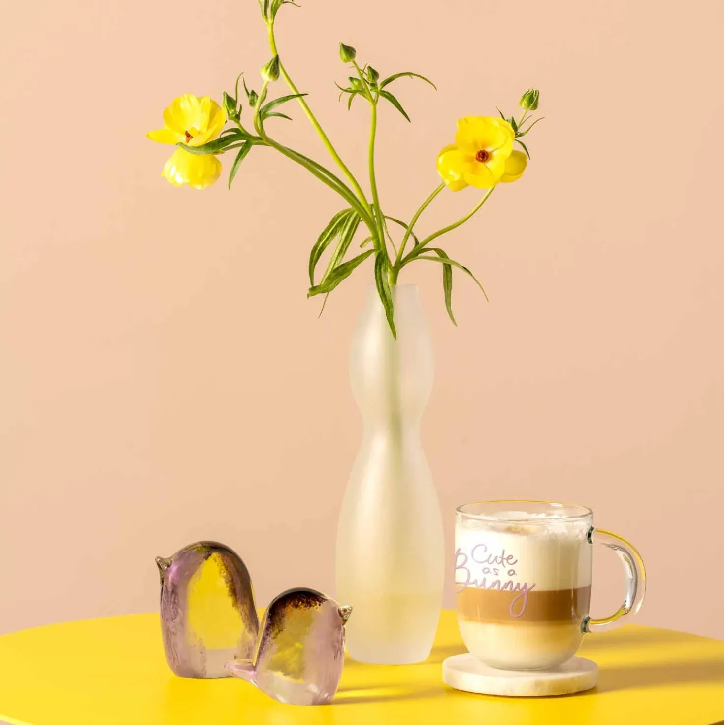 Vase VIVACE 25 cm satiniert