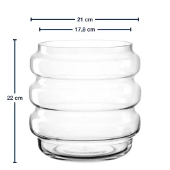 Windlicht SOLE 22 cm